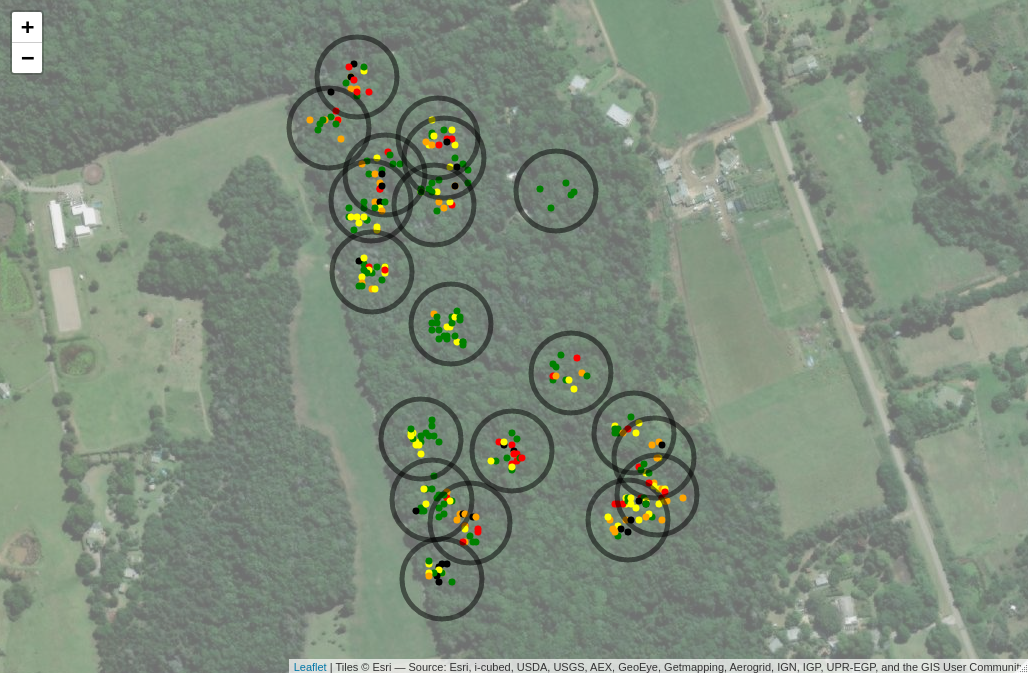 ironwood tree health map